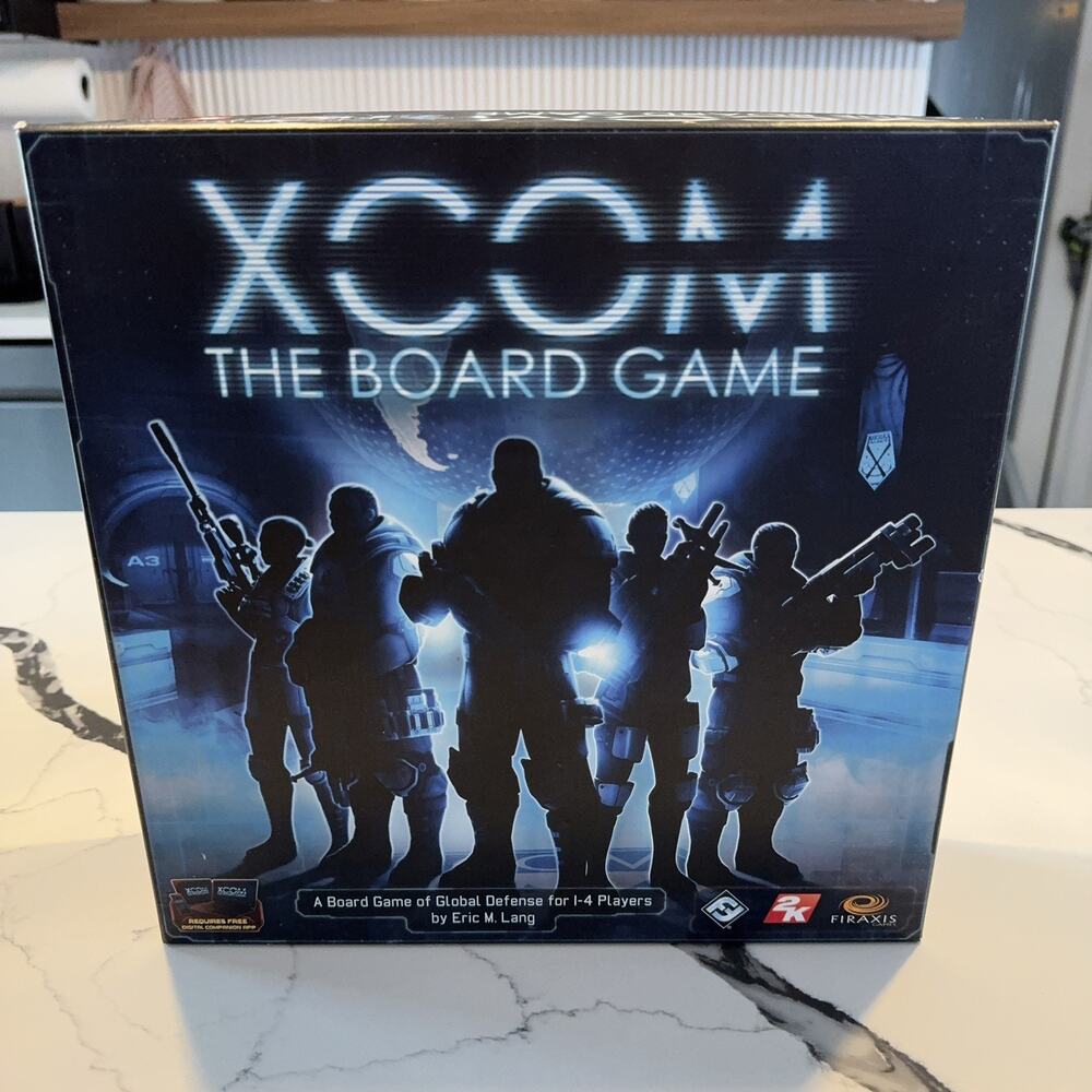 XCOM The Board Game - Fantasy Flight Games 2014 Complete, Lightly Played